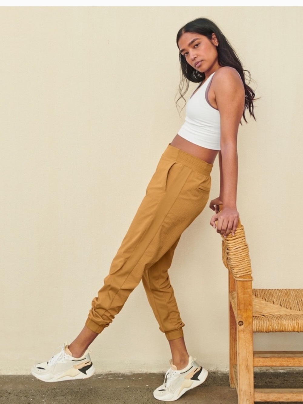Athleta Brooklyn Jogger Mustard Size 0